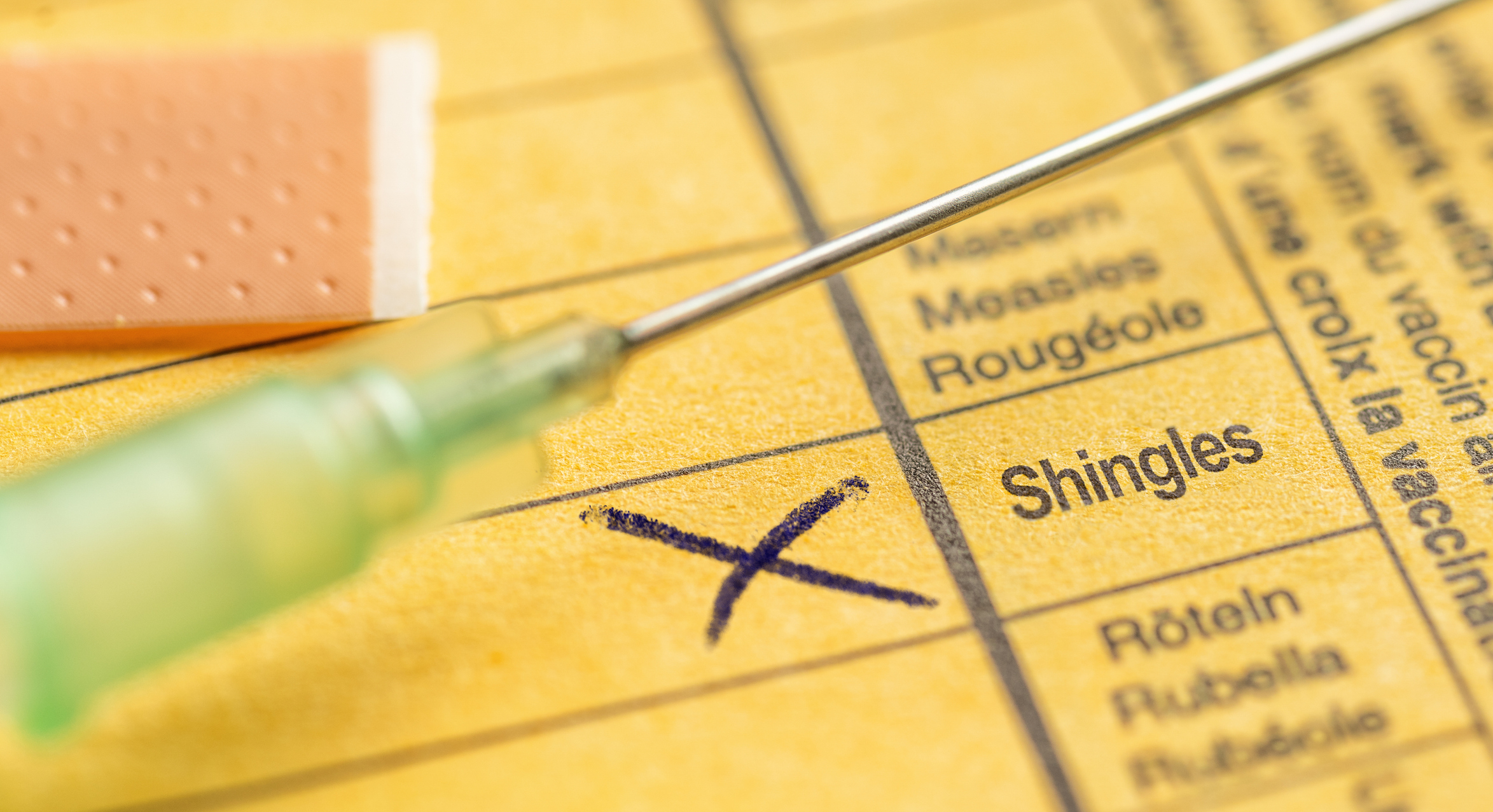 Certificate of vaccination - Shingles